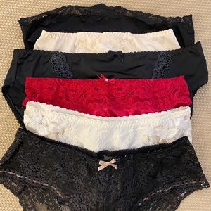 6 pair of panties